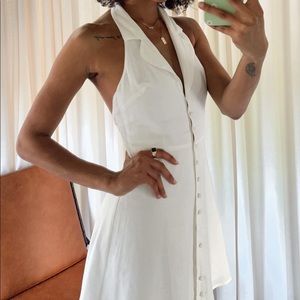 Arya Halter Mini Dress - Princess Polly